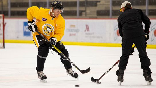 Practice report: Bjorkqvist could be 'glue guy' for Penguins taken in Cranberry, Pa. (Penguins)